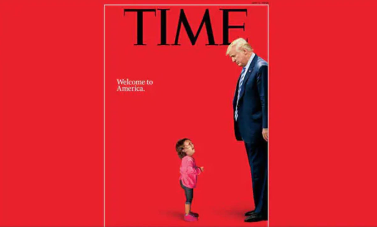 Donald Trump, A 2-Year-Old Immigrant Girl. See TIME's Hard-Hitting Cover